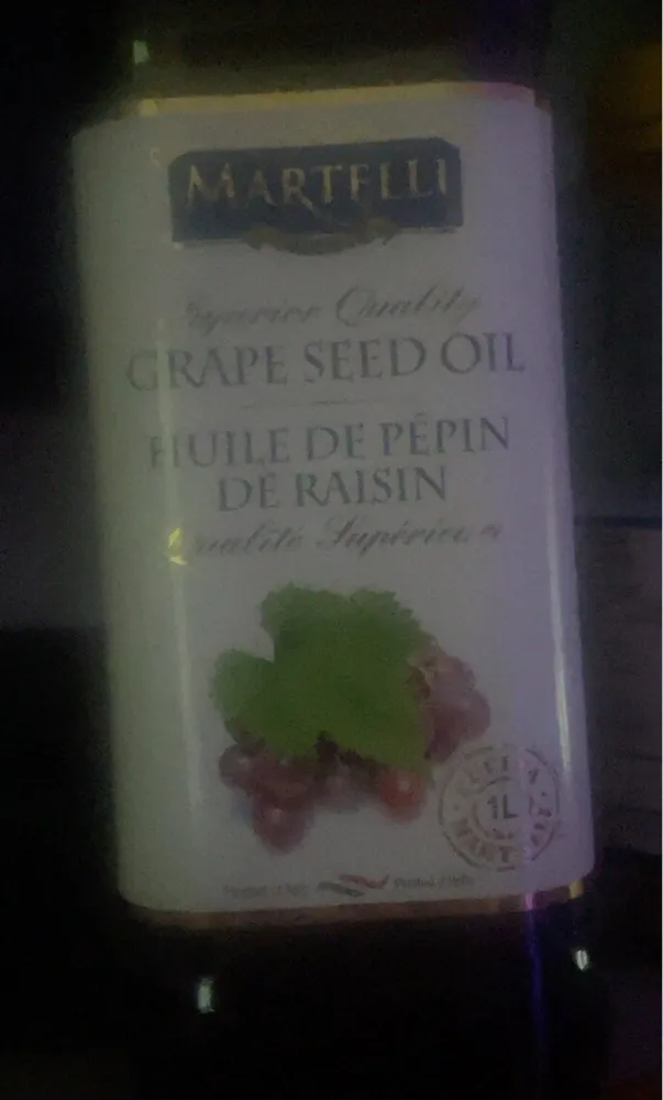 Grape seed oil