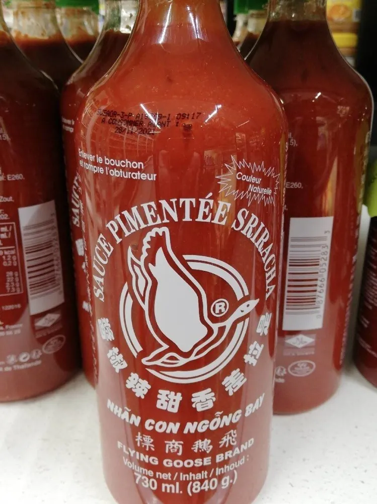 Sauce pimentée sriracha