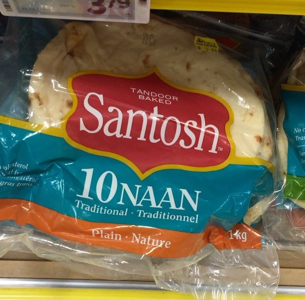 Plain naan