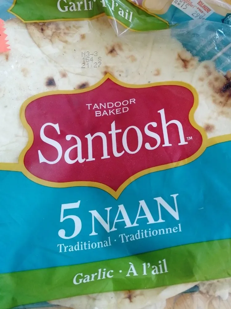 Naan à l'ail