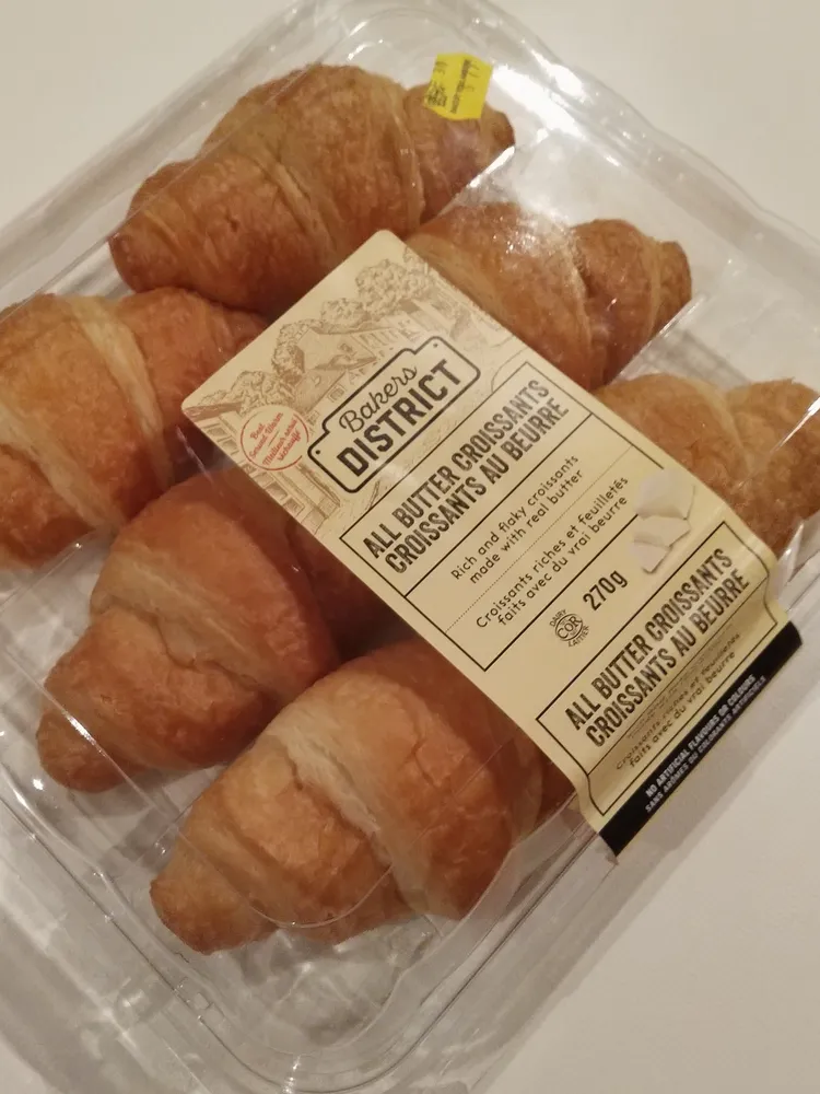Croissants au beurre