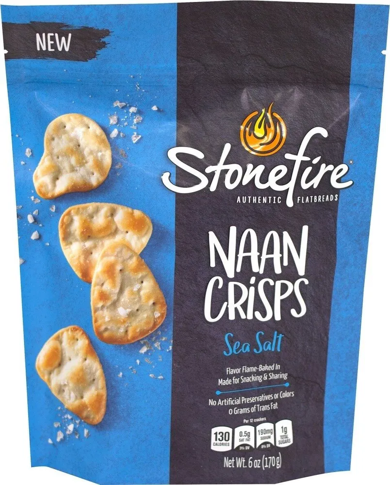Naan Crisps Sea Salt
