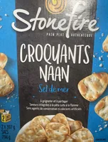 Naan Crisps Sea Salt