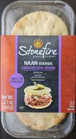 Naan Rounds Caramelized Onion