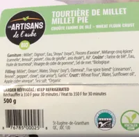 Tourtière de millet