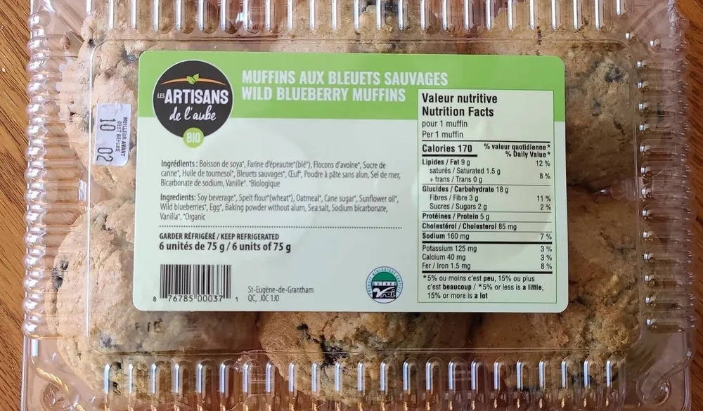 Wild blueberry muffins