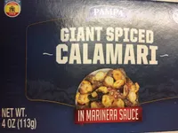 Giant spiced calamari