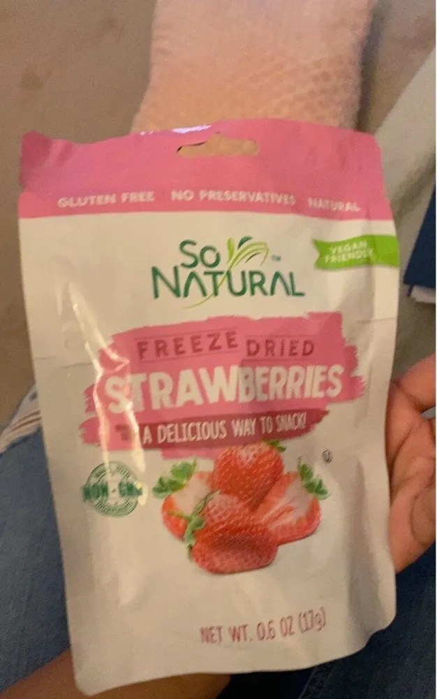 Freeze Dried Strawberry Crisps