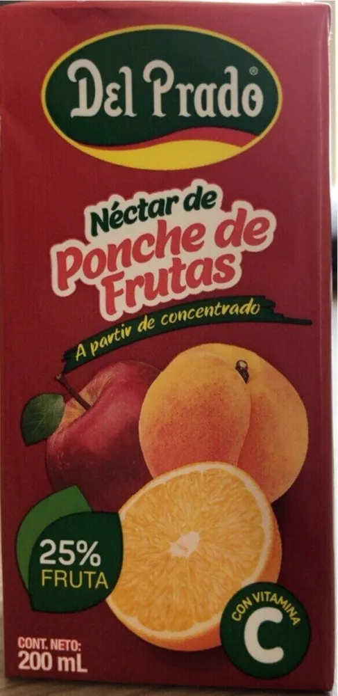 Néctar de ponche de frutas