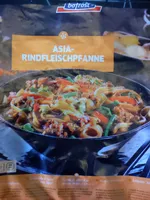 Asia-Rindfleischpfanne
