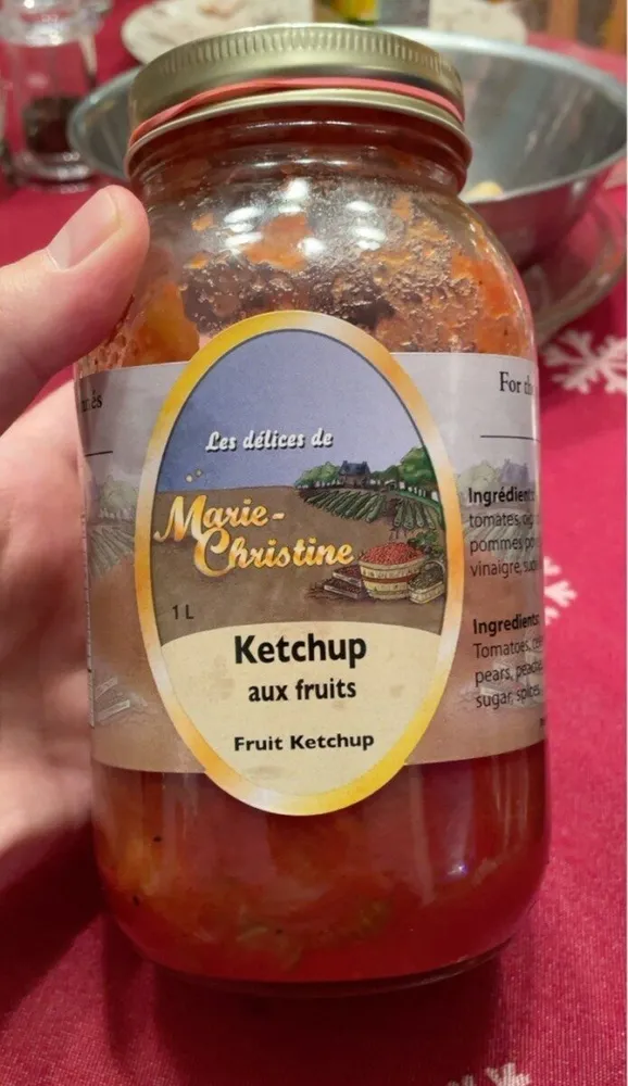 Ketchup aux fruits