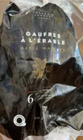 Gauffres à l'érable