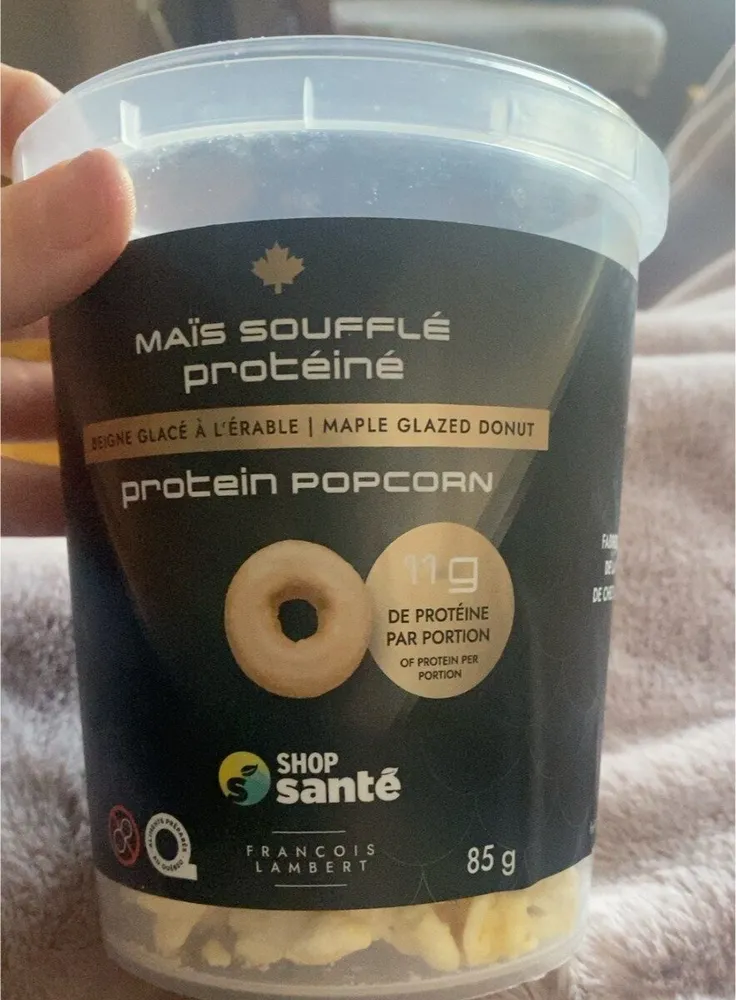 Mais souffler protéiner
