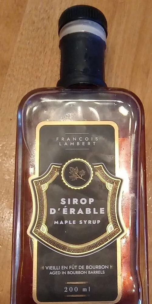 Sirop d'érable vieilli en fût de bourbon