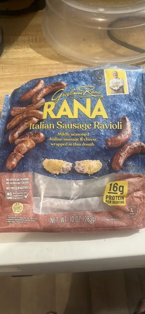 Italian Sausage Ravioli