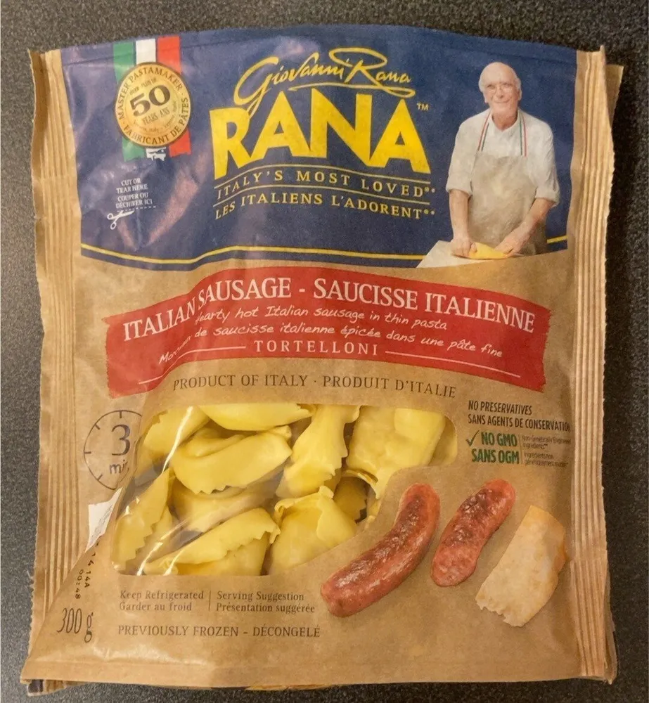 Tortelloni saucisse italienne