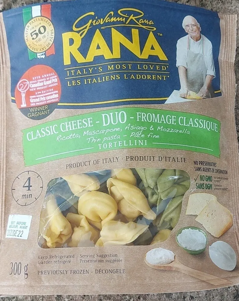 Tortellini fromage classique