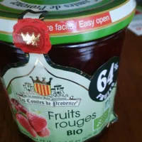 Confiture de fruits rouge Bio