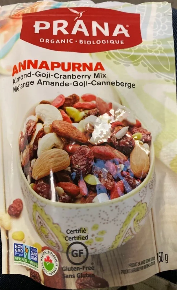 ANNAPURNA Almonds-Goji-Cranberry Trail Mix
