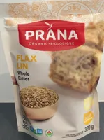 Prana Organic Whole Flax Seeds