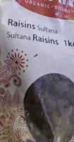 Organic Sultana Raisins