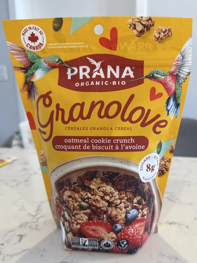 Granolove oatmeal cookie crunch