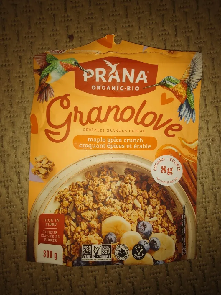 Granolove maple spice crunch