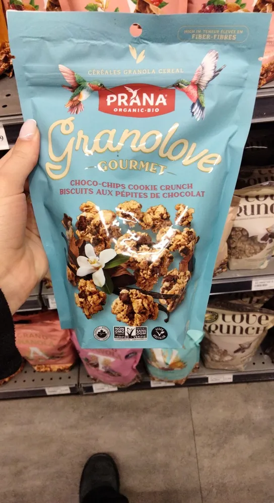 Granolove GOURMET CHOCO-CHIPS COOKIE CRUNCH BISCUITS AUX PÉPITES DE CHOCOLAT