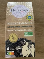 Riz de Camargue long noir complet