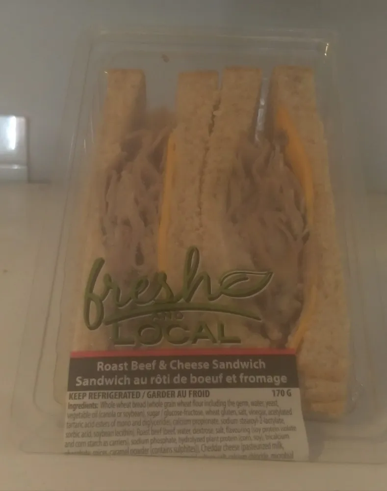 Roast Beef & Cheese Sandwich