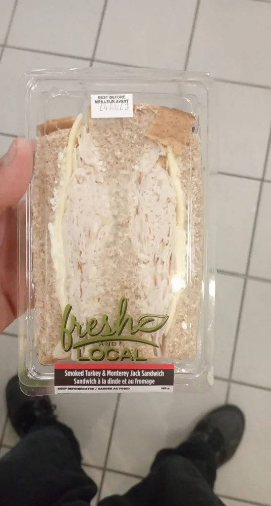 Smoked Turkey & Monterey Jack Sandwich