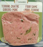 Terrine quatre Gibiers et Porc