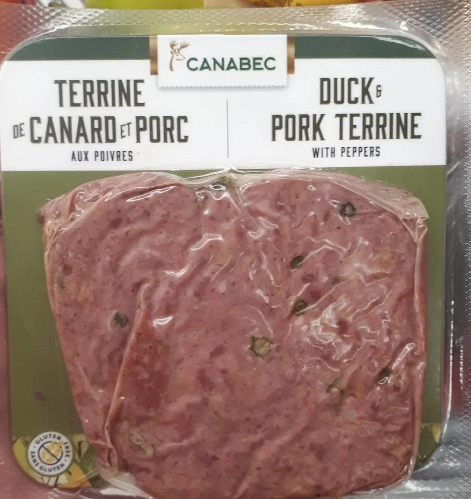 Terrine de canard et porc
