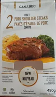 Pavés d'épaule de porc confits