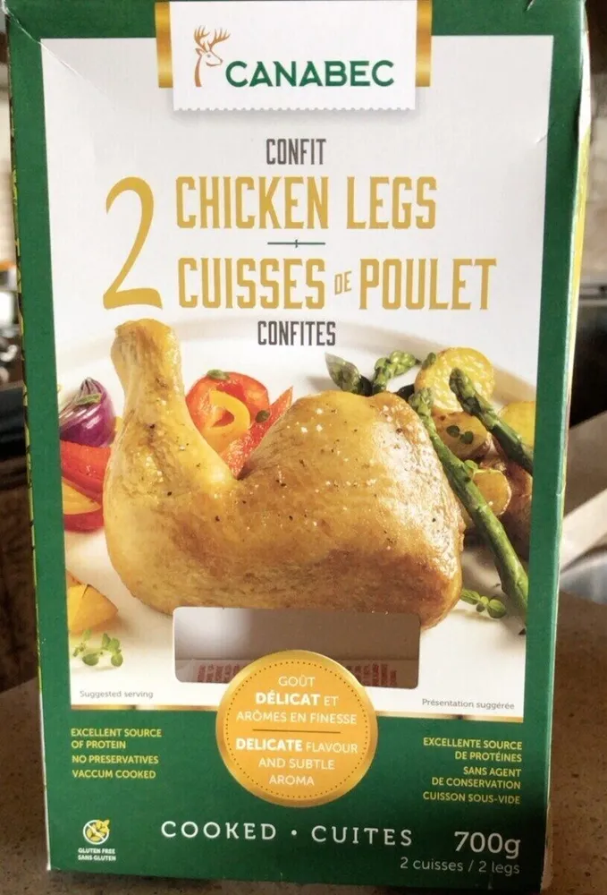 Cuisses de canard confites