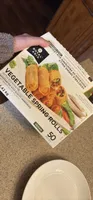 Vegetable Spring Rolls with Edamame