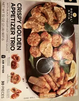 CRISPY GOLDEN APPETIZER TRIO