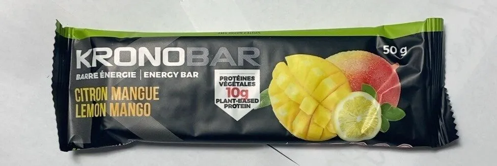 Barre Énergie Citron Mangue