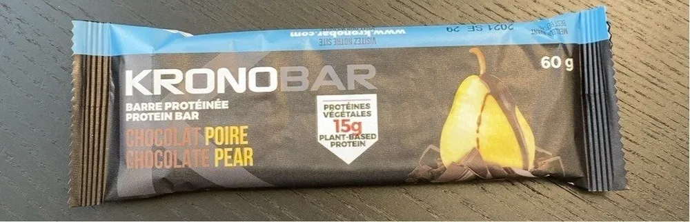 Barre Protéinée Chocolat Poire