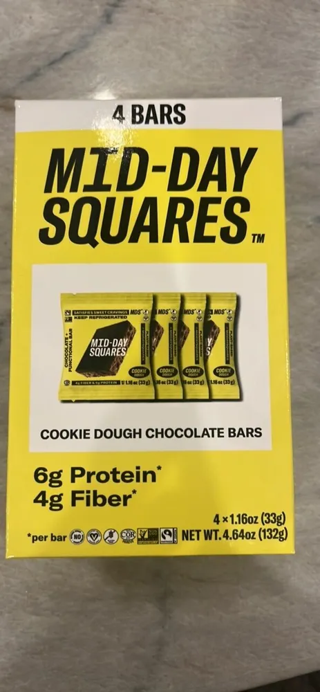 COOKIE DOUGH CHOCOLATE BARS