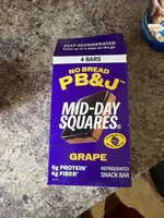 No Bread Grape PB&J