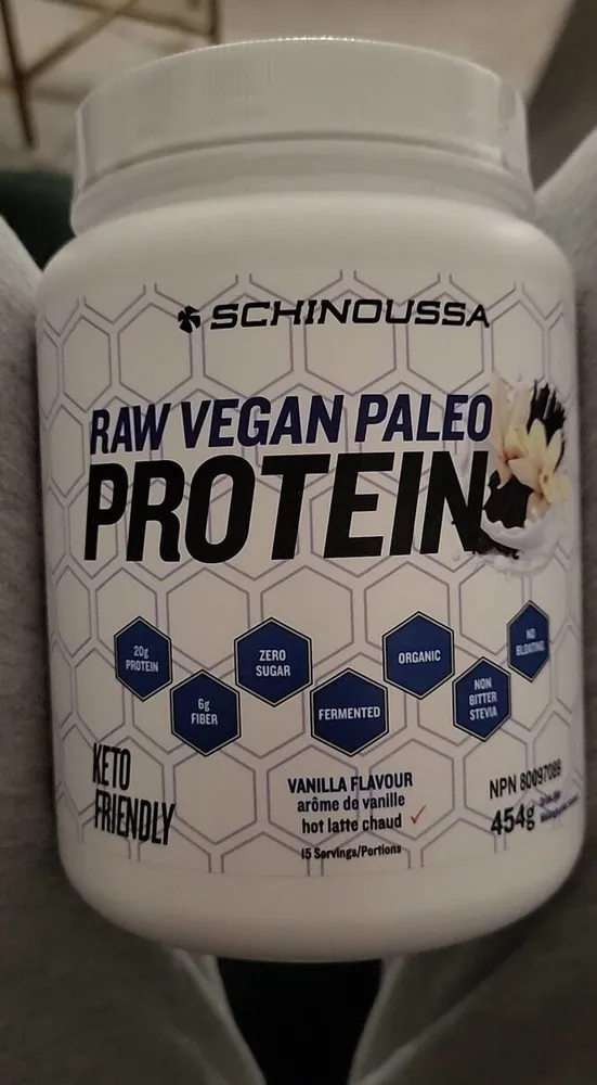 Raw vegan paleo protein