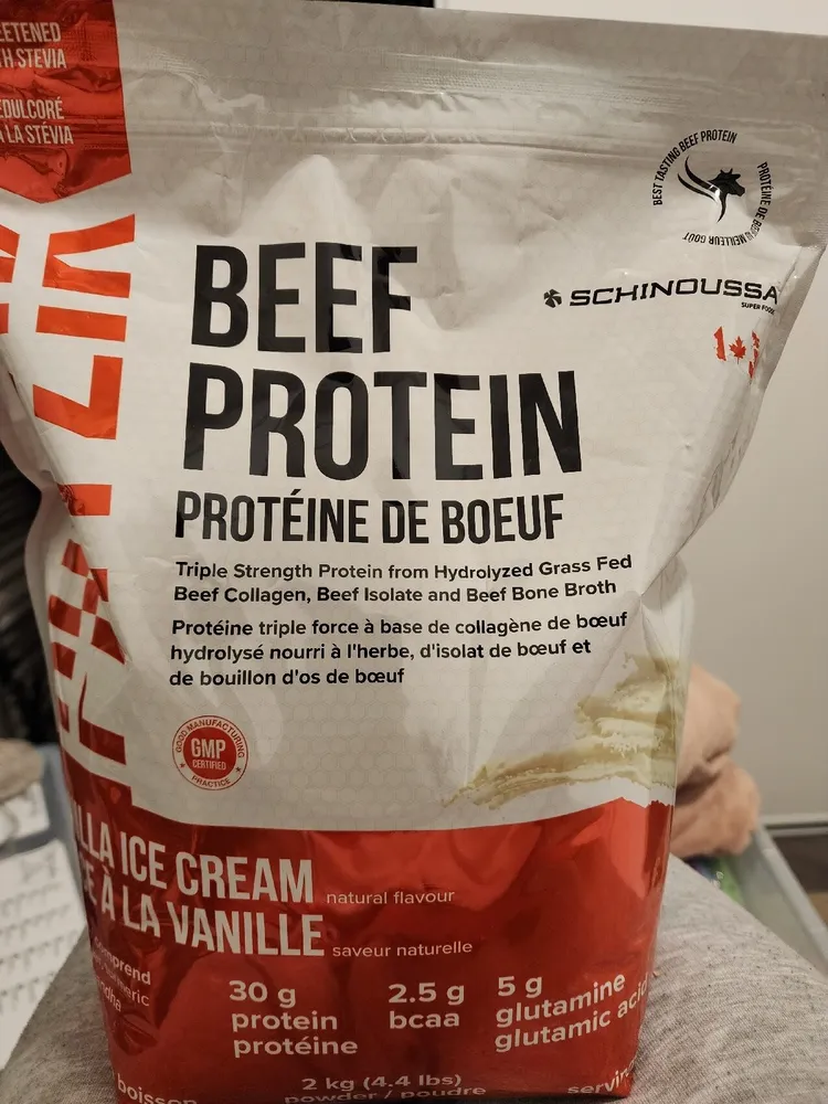 Beef Protein Ice Cream Natural Flavour