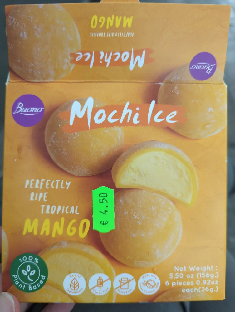 Mochi Ice Mango