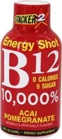 Stacker 2 B12 10,000% Energy Shot Acai & Pomegranate Flavor