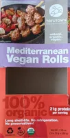 Mediterranean vegan rolls