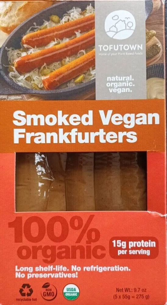 Smoked Vegan Frankfurters
