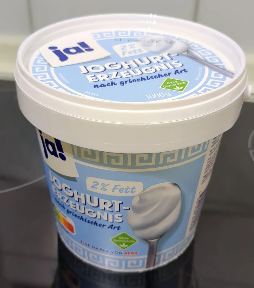 Joghurt-Erzeugnis nach griechischer Art