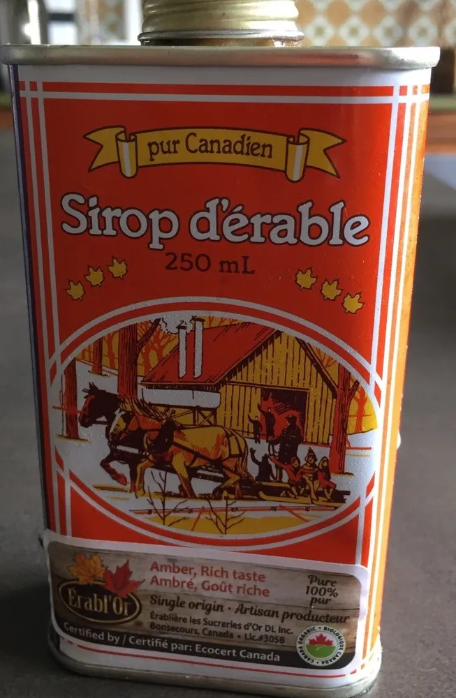 Sirop d'érable