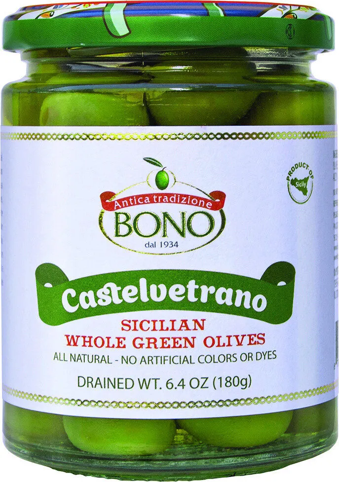 Castelvetrano Whole Sicilian Green Olives